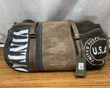 Myra Bag NWT Inspirational Canvas Traveller Bag Vintage USA Print Travel... - $34.65