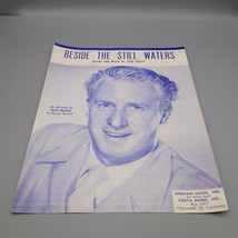 Vintage Sheet Music, Beside the Still Waters, Herman 1954, Ted Silva with Alan - £25.88 GBP