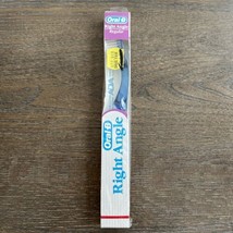 Vintage Oral-B Right Angle Toothbrush Blue Adult 4 Row Rare New Sealed - £11.50 GBP