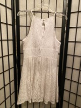 EUC B Darlin White Lace Dress Size 11-12 - £19.71 GBP