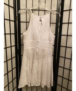 EUC B Darlin White Lace Dress Size 11-12 - £19.46 GBP