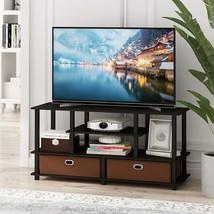 FURINNO JAYA TV Stand, Black 41-55 in - $1,949.25 MXN