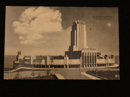 General Motors Building A Century Of Progress Postcard - £7.88 GBP