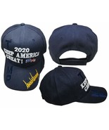 K&#39;s Novelties Trump 2020 Signature Navy Blue Cotton Embroidered Hat Cap - $8.04 CAD