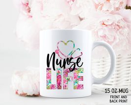 Nurse Life Coffee Mug, Mug For RN, Gift For Nurse Graduation, CNA Gift, ... - £15.80 GBP