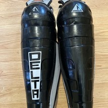 Mens Senior DELTA MSG 400 Hockey Shin Pads 15.5&quot; 39 cm - £26.71 GBP