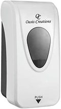 Oasis Creations Manual Soap Dispenser, Wall Mount - White - $23.99