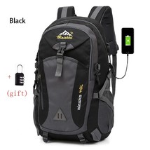 Anti-theft Mountaineering Waterproof Backpack Men Riding Sport Bags Outdoor Camp - £27.25 GBP