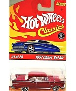 CHEVY BEL AIR 1957 Hot Wheels Classics Series 1 - 1/25  red Variant w/WW... - €6,00 EUR