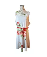 NWT Last Exit Floral Dress with Belt Size 2X-Large - $11.00