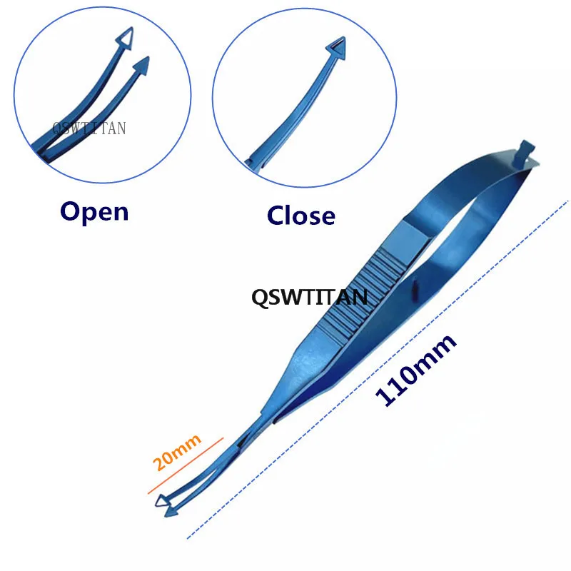Ophthalmic Titanium Nucleus Forceps Bisector Trisector/Vectis Forceps 1/2  1/4   - $129.31