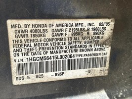 Passenger Right Strut Front Sedan Fits 03-07 ACCORD 104589978 - $61.42