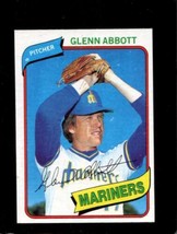 1980 Topps #166 Glenn Abbott Exmt Mariners *X14644 - £0.97 GBP