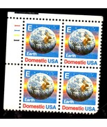 U S Stamps - US Postage Stamps 1988 EARTH Domestic E - Plate Block - $4.41 CAD