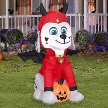 Gemmy Paw Patrol Marshall Halloween Inflatable Yard Decor Lights Up - £46.70 GBP