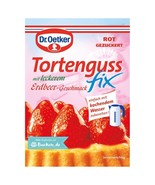 Dr.Oetker Tortenguss fix STRAWBERRY Glaze 50g -Made in Germany FREE SHIP - $8.37
