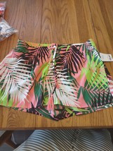 Palm Leaves Size Small Women&#39;s Shorts - $29.70