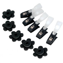 Anley Accessories 10 Pack Garden Flag Rubber Stoppers and Anti-Wind Clips - £5.41 GBP