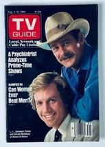 TV Guide Magazine August 4 1984 Jameson Parker WA-Baltimore Ed. No Label - £14.63 GBP