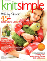 Knit Simple Magazine Holiday 2010 Knitting Patterns - $9.46