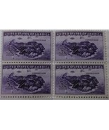 1944 Corregidor Set of Four Unused US 3 Cent Postage Stamps - $2.68 CAD