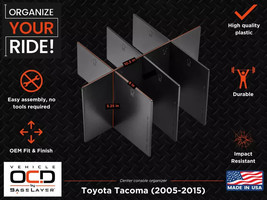 New Vehicle OCD - Toyota Tacoma Center Console Organizer (2005-2015) - $15.04 CAD