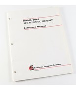 Vintage CCS California Computer Systems Model 2066 64K Dynamic Memory Ma... - £17.69 GBP