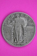 1928 P Standing Liberty Silver Quarter Semi Key Date Coin Exact Coin In Pic 47 - $559.03 MXN