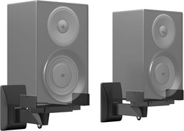 Putorsen Dual Speaker Wall Mounts - Universal Side Clamping Bookshelf, 2... - $746.78 MXN