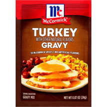McCormick Gravy Mix - Turkey Naturally Flavored, 0.87 oz (Pack Of 5) - £9.56 GBP