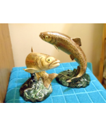 Vintage Pair of Beswick Trout Figurines  #1032  Designed by Arthur Gradd... - £50.89 GBP