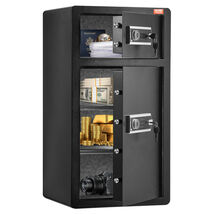 VEVOR Double Doors 7.2 cu.ft Safe Box with Key Lock &amp; Password &amp; Firepro... - $255.99