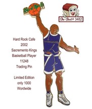 Hard Rock Cafe 2002 Sacremento Kings Basketball Player 11248 Trading Pin - £15.88 GBP