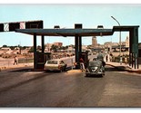 Toll Gate Presso Messicano Doganale Laredo Texas Tx Unp Cromo Cartolina M18 - $4.04