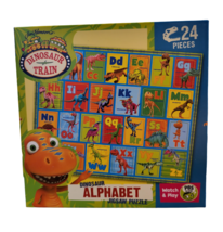 24 Pc Jigsaw Puzzle - New - Jim Henson&#39;s Dinosaur Train Alphabet - £7.07 GBP