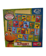 24 Pc Jigsaw Puzzle - New - Jim Henson&#39;s Dinosaur Train Alphabet - £7.07 GBP