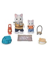 EPOCH Sylvanian Families Doll/Furniture Set Latte Cat Siblings Toy Dollhouse - $26.09