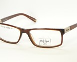 NEW BULOVA SAINT PAUL BROWN EYEGLASSES GLASSES PLASTIC FRAME 55-16-140mm - $77.15