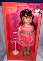 Our Generation ADELITA 18&quot; with Pierced Ears Jewelry Doll New - $40.47