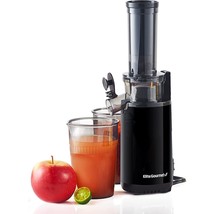 Compact Small Space-Saving Masticating Slow Juicer, Cold Press Juice Ext... - £72.95 GBP