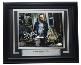 Ross Marquand Encadré Signé The Walking Dead 8x10 Aaron Photo JSA - £98.43 GBP