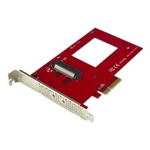 StarTech U.2 to PCIe Adapter for 2.5&quot; U.2 NVMe SSD - £78.69 GBP