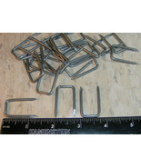 25 Steel  9/16&quot; x 1 1/4  ELECTRIC CABLE STAPLES 12/3 to 10/3 Romex BRISC... - $28.49 CAD