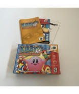 Kirby 64 The Crystal Shards (Nintendo 64 | N64) Authentic BOX &amp; MANUAL ONLY - £102.26 GBP