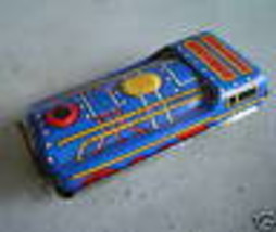 Vintage Tin Litho Friction NYC Blue Locomotive Japan Marked - £14.79 GBP