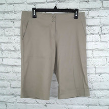 The Limited Womens Pants 4 Beige Cassidy Fit Khaki Stretch Cropped Flat Front - £15.76 GBP