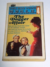 The Man From U.N.C.L.E. Paperback Book Vintage 1965 The Dagger Affair #4 - $7.99