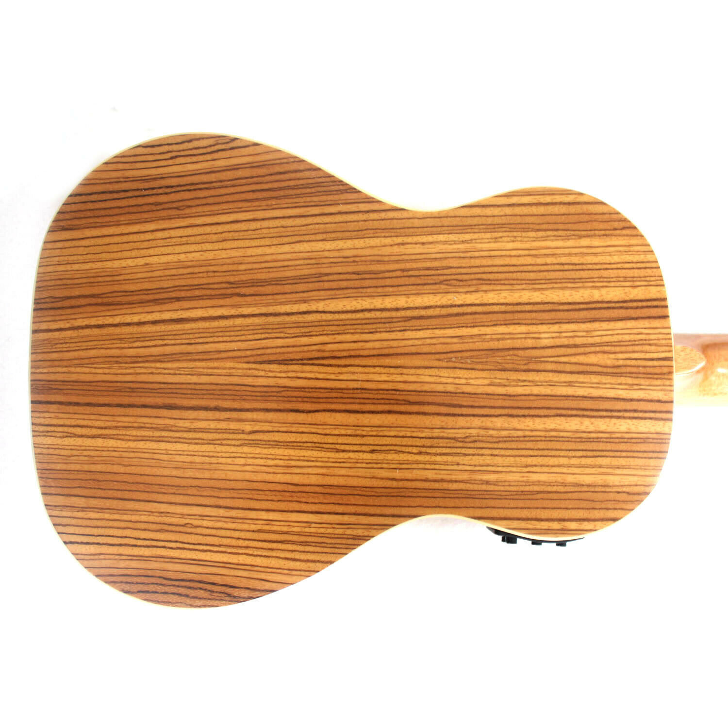 30 Inch Satin Zebrawood Acoustic Electric Ukulele With Truss Rod with EQ Item image 5