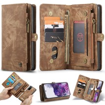For Samsung Galaxy S20 Plus Ultra Removable Leather Case Magnetic Cover Luxury - £70.29 GBP