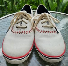 Keds Kansas City Baseball Canvas Shoes Casual Sneakers MLB Womens Size 9.5 - £12.13 GBP
